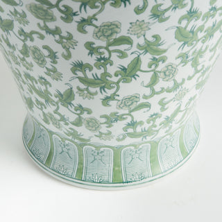 IMPERIAL BLOSSOM GRANDE LIDDED GINGER JAR