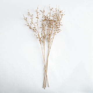 GILDED BABY'S BREATH STEMS 31" ST/4