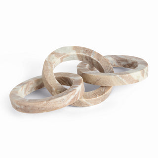 JANELLE MARBLE LINK SCULPTURE