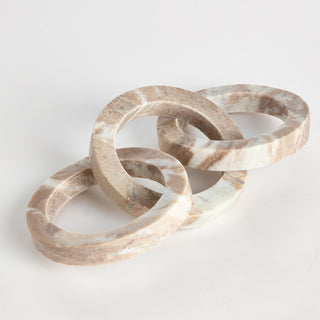JANELLE MARBLE LINK SCULPTURE