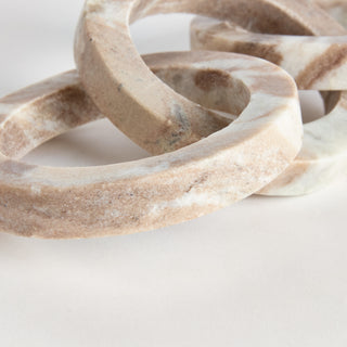 JANELLE MARBLE LINK SCULPTURE
