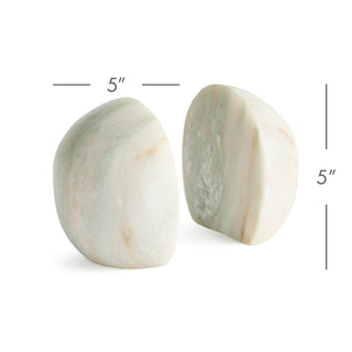 JOCELYN MARBLE BOOKENDS ST/2