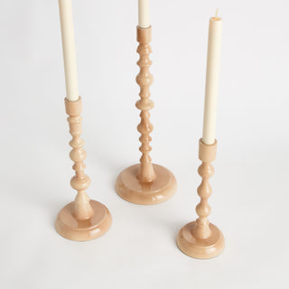 ROSINA TAPER HOLDERS, SET OF 3