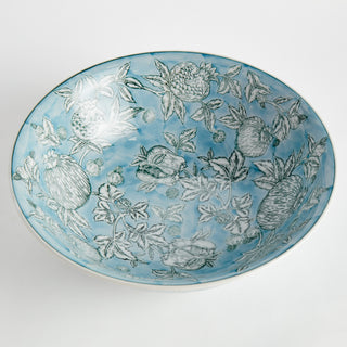POMEGRANATE SKETCH DECORATIVE BOWL