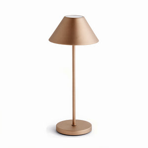 ALLUNA CORDLESS LAMP METAL SHADE 14"