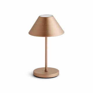 ALLUNA CORDLESS LAMP METAL SHADE 10"