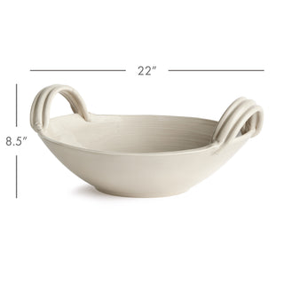 MODENA DECORATIVE LOW BOWL