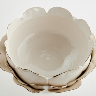 DI ROSA GRANDE FOOTED DECORATIVE BOWL