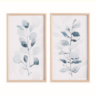 ETHEREAL EUCALYPTUS PRINTS, SET OF 2