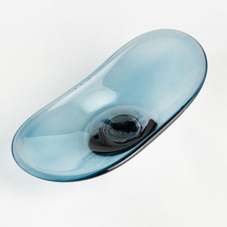 CARMO DECORATIVE GLASS CENTERPIECE BOWL