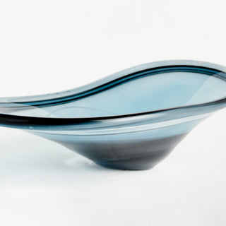 CARMO DECORATIVE GLASS CENTERPIECE BOWL