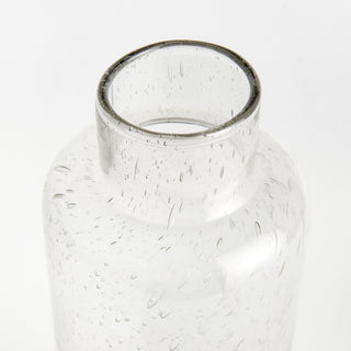 RENATO GLASS BOTTLE VASE LARGE