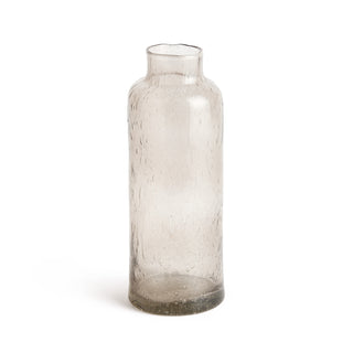 RENATO GLASS BOTTLE VASE MEDIUM