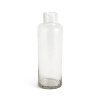 RENATO GLASS BOTTLE VASE MEDIUM