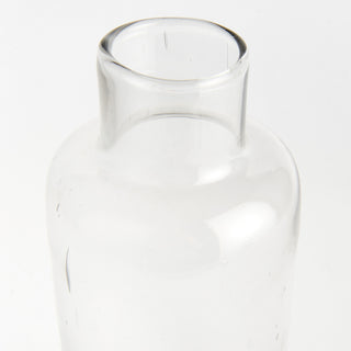 RENATO GLASS BOTTLE VASE MEDIUM