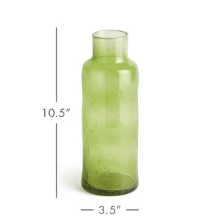 RENATO GLASS BOTTLE VASE MEDIUM