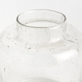 RENATO GLASS BOTTLE VASE SMALL