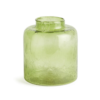 RENATO GLASS BOTTLE VASE SMALL