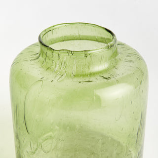 RENATO GLASS BOTTLE VASE SMALL