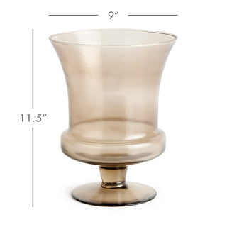 ANDREA GLASS FOOTED VASE