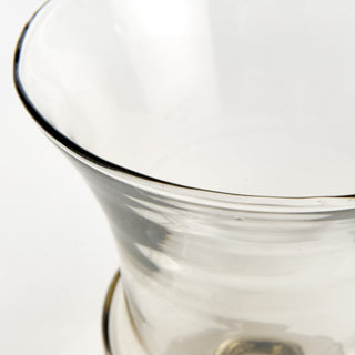 ANDREA GLASS FOOTED VASE