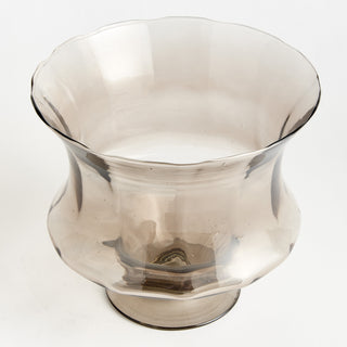 ANA DECORATIVE GLASS FOOTED BOWL