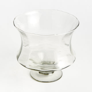 ANA DECORATIVE GLASS FOOTED BOWL
