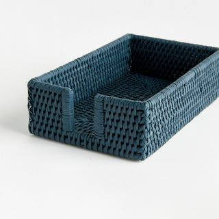 BURMA RATTAN RECTANGULAR GUEST NAPKIN HOLDER