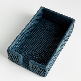 BURMA RATTAN RECTANGULAR GUEST NAPKIN HOLDER
