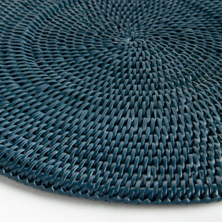 BURMA RATTAN ROUND PLACEMAT