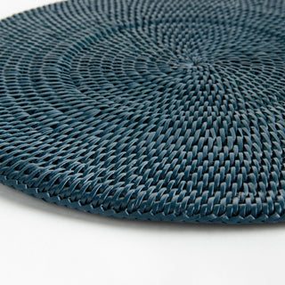 BURMA RATTAN ROUND PLACEMAT