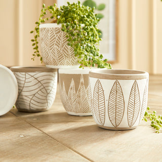 SANTIAGO POTS, SET OF 6