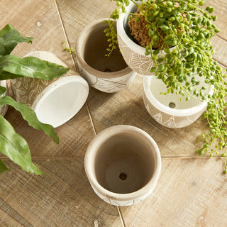 SANTIAGO POTS, SET OF 6