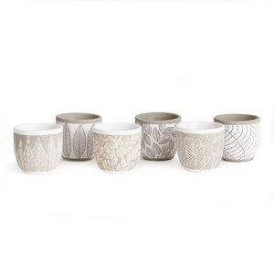 SANTIAGO POTS, SET OF 6