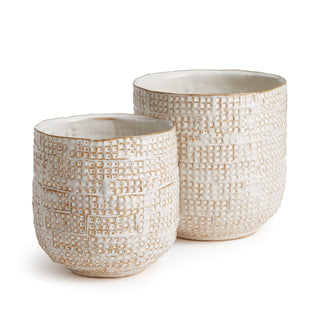 FAIRFIELD POTS, SET OF 2