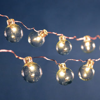 NAPA NIGHT SKY LED MINI GLOBE LIGHTS, 24.6'