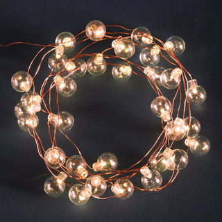 NAPA NIGHT SKY LED MINI GLOBE LIGHTS, 24.6'