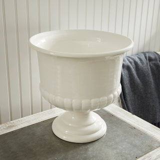 MIRABELLE DECORATIVE PEDESTAL BOWL LG