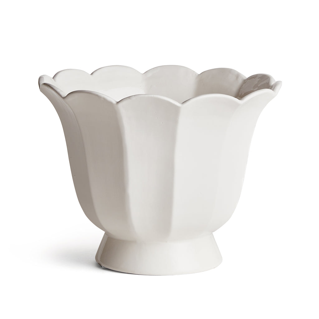 MIRABELLE FLUTED CACHEPOT LARGE – Napa Home & Garden