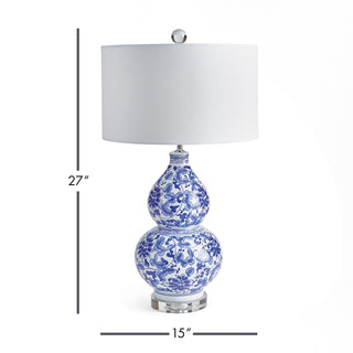 MING FLORAL LAMP