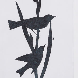 BIRD SILHOUETTE PRINTS, SET OF 4