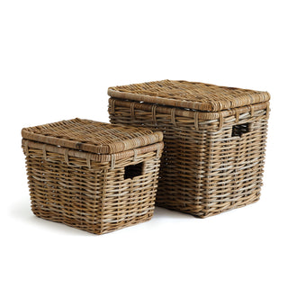RUTHIE STORAGE TRUNKS, SET OF 2