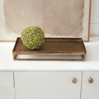 CABOT RAISED RECTANGULAR TRAY