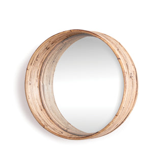 CANE RATTAN DEEP MIRROR SMALL
