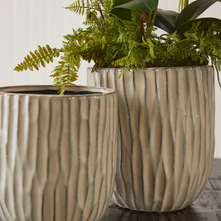TANNER POTS, SET OF 2