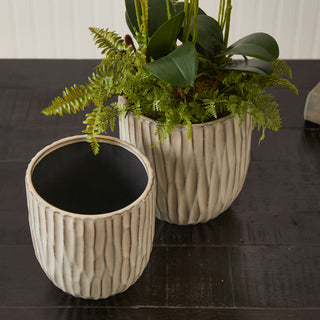 TANNER POTS, SET OF 2