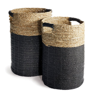 MADURA HAMPER BASKETS, SET OF 2