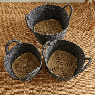 MADURA MARKET BASKETS, SET OF 3