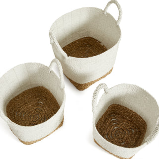 MADURA MARKET BASKETS, SET OF 3