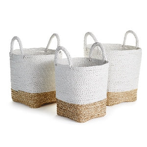 MADURA MARKET BASKETS, SET OF 3